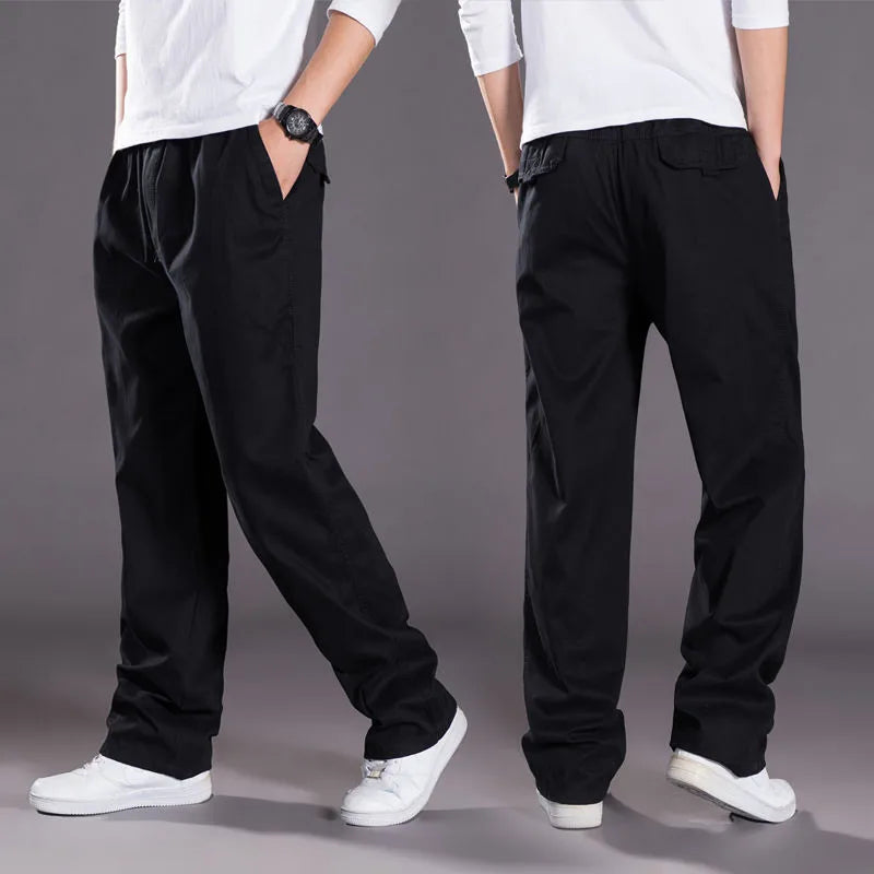 Rivet Cotton Cargo Pants