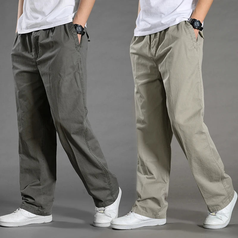 Rivet Cotton Cargo Pants