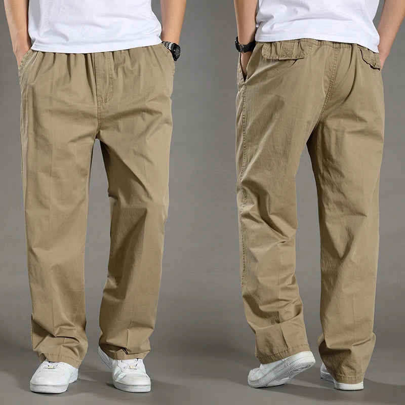Rivet Cotton Cargo Pants
