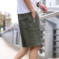 Cotton Drawstring Cargo Short