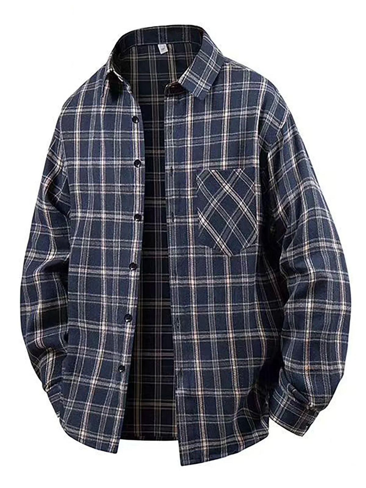 Shift Change Plaid Overshirt