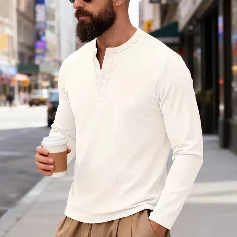Overtime Long-Sleeve Henley
