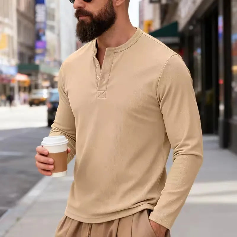 Overtime Long-Sleeve Henley