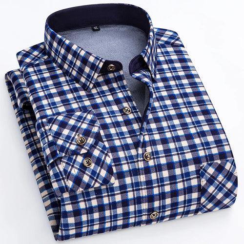 Cold Start Lined Plaid Shirt