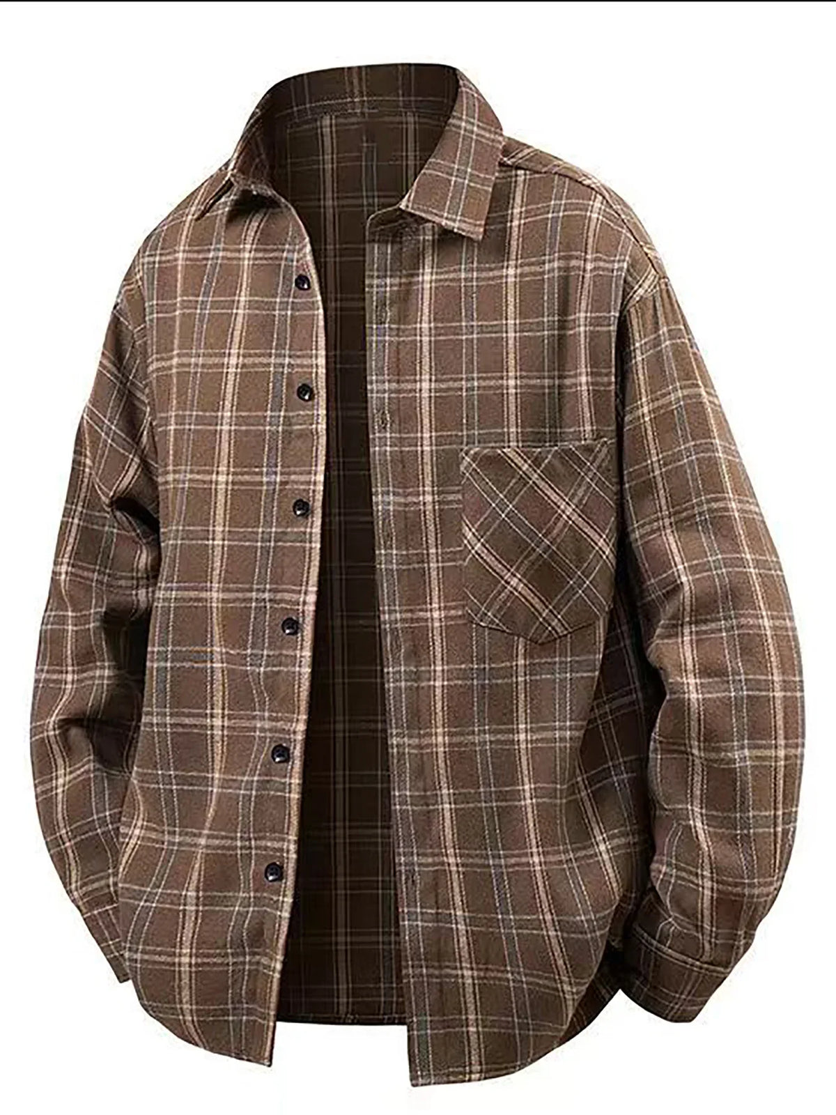 Shift Change Plaid Overshirt