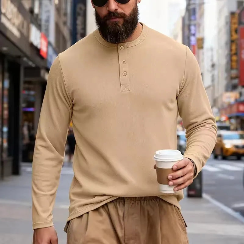Overtime Long-Sleeve Henley