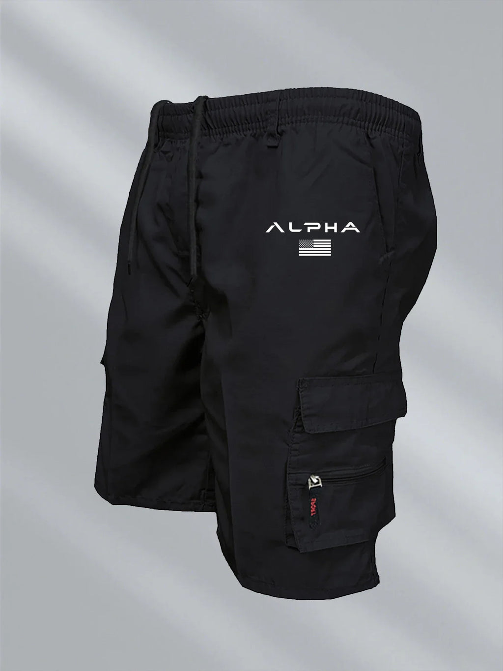Drawstring Cargo Short