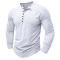 Cotton Long-Sleeve Henley