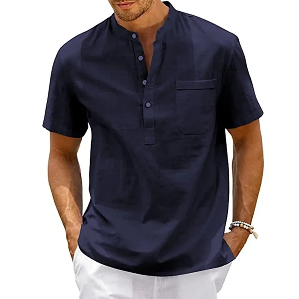 Dockside Pocket Henley