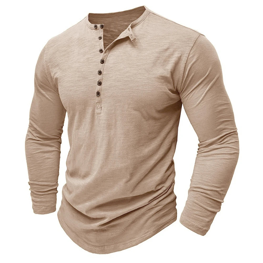 Long Haul Cotton Henley