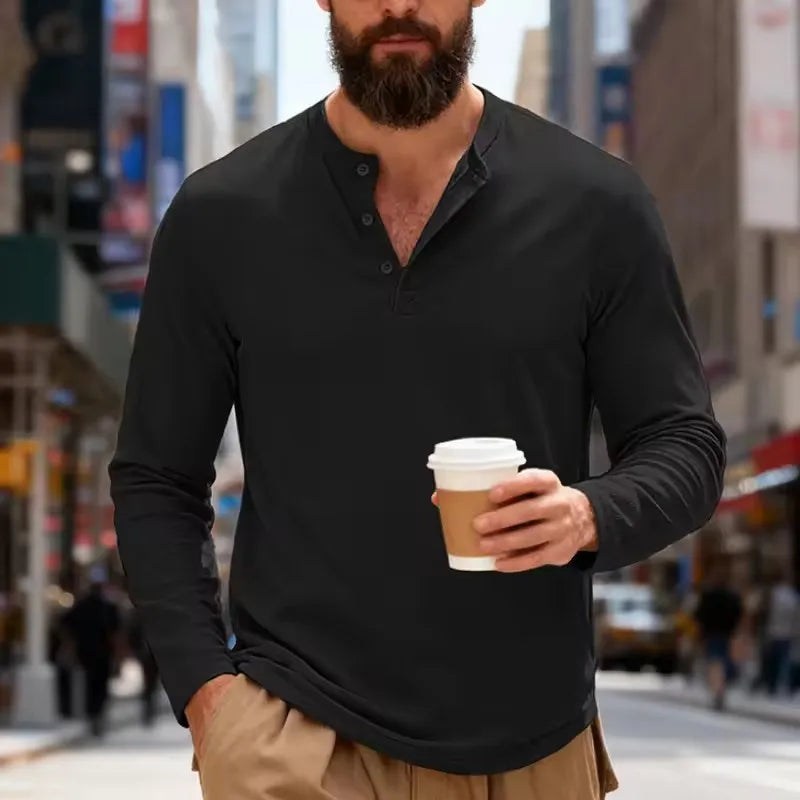 Overtime Long-Sleeve Henley