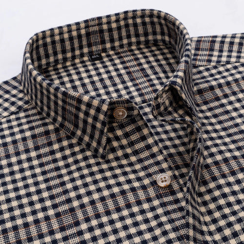 Brushed Cotton Plaid Shirt